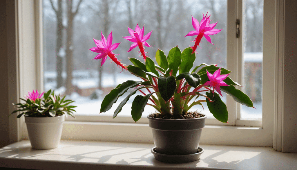 Cactus de Noël : Où le placer pour qu&rsquo;il s&rsquo;épanouisse, à l&rsquo;intérieur ou à l&rsquo;extérieur ?
