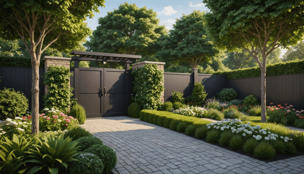 Conception d&rsquo;un espace extérieur sécurisé et intelligent : la solution pour protéger votre jardin et vos alentours avec un dispositif de sécurité performant