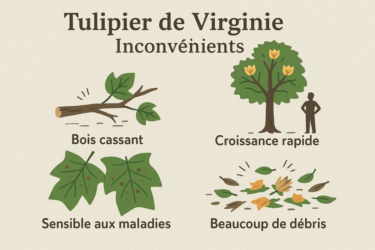 Les inconvénients méconnus du tulipier de Virginie : ce qu’il faut savoir